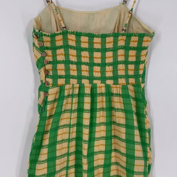 Free People Suits Me Fine Mini Dress in Green | Size Large - Picture 7 of 9